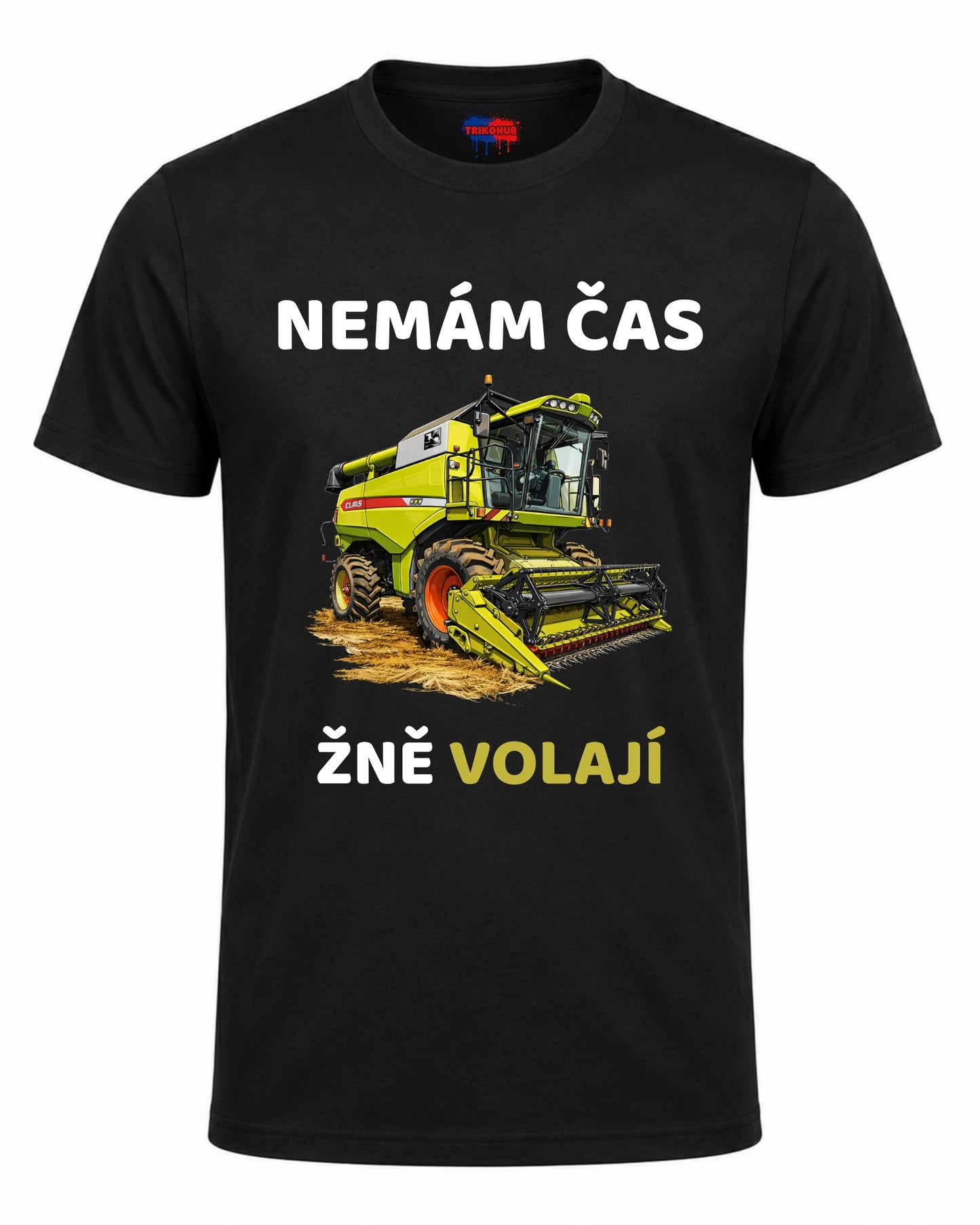 Bavlněná mikina - Nemám čas, žně volají
