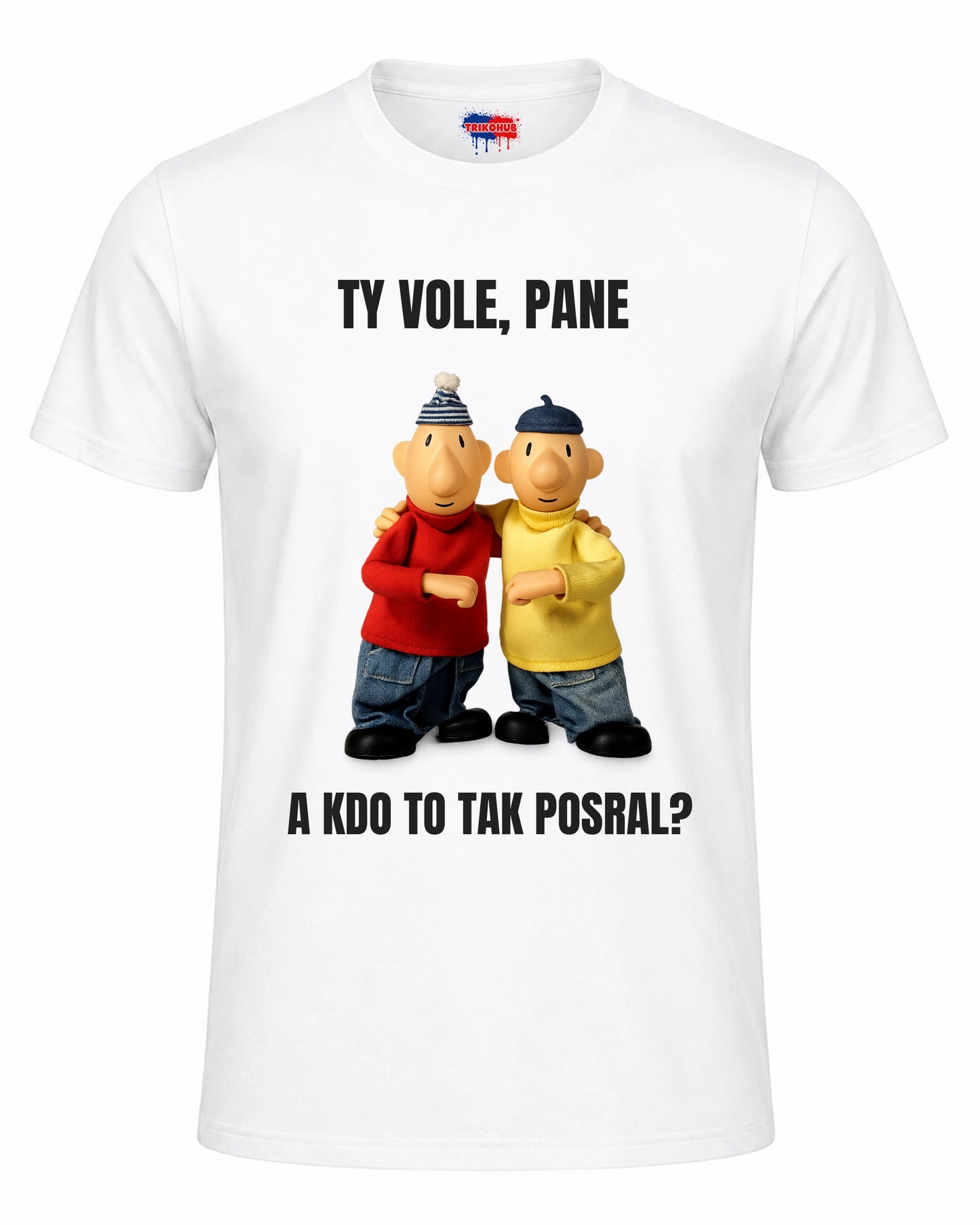 Bavlněná mikina - Ty vole, pane a kdo to tak posral?