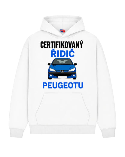 Mikina CERTYFIKOVANÝ ŘIDIČ PEUGEOTU