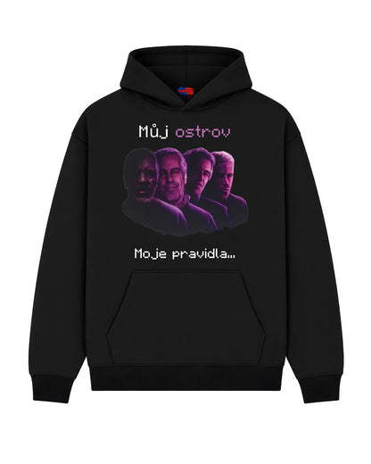 Mikina Můj ostrov Moje pravidla...