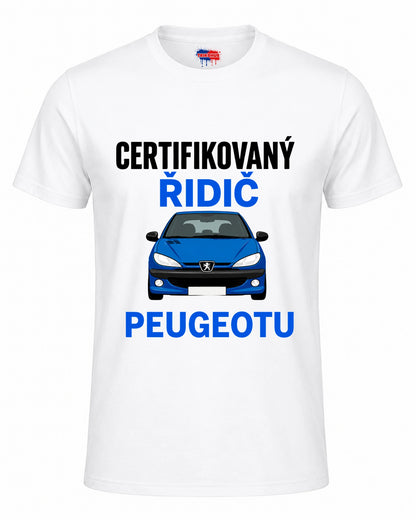 Bavlněná mikina - Certifikovaný řidič Peugeotu