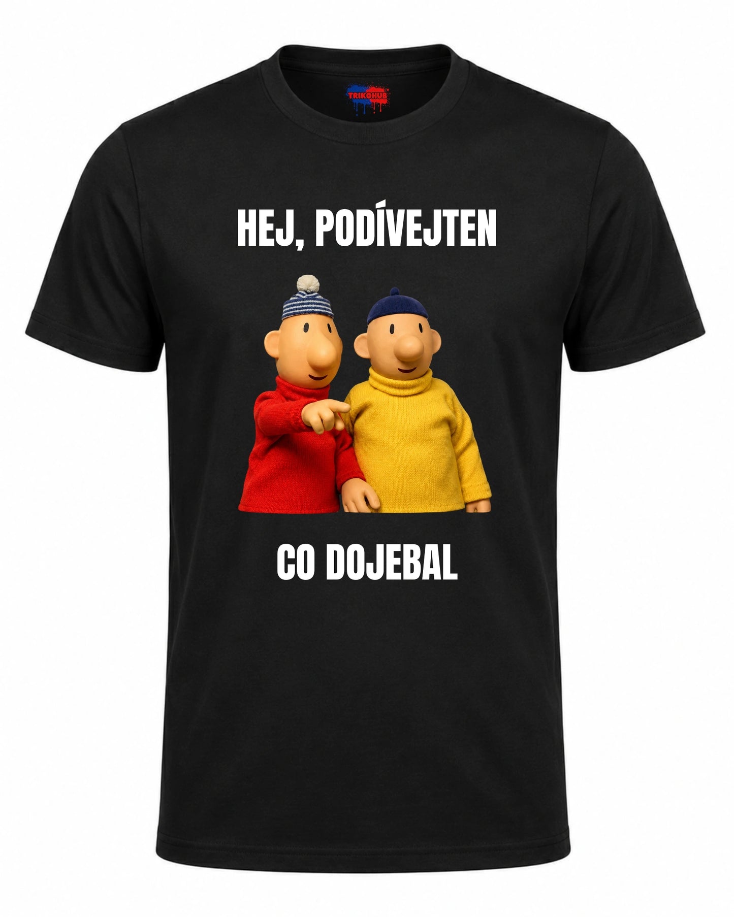 Bavlněná mikina - Hej, podívejten co dojebal