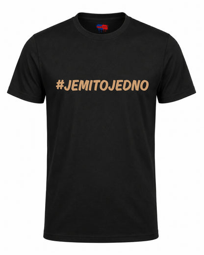 Bavlněná mikina - #Jemitojedno