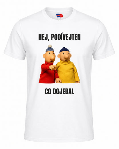 Bavlněná mikina - Hej, podívejten co dojebal