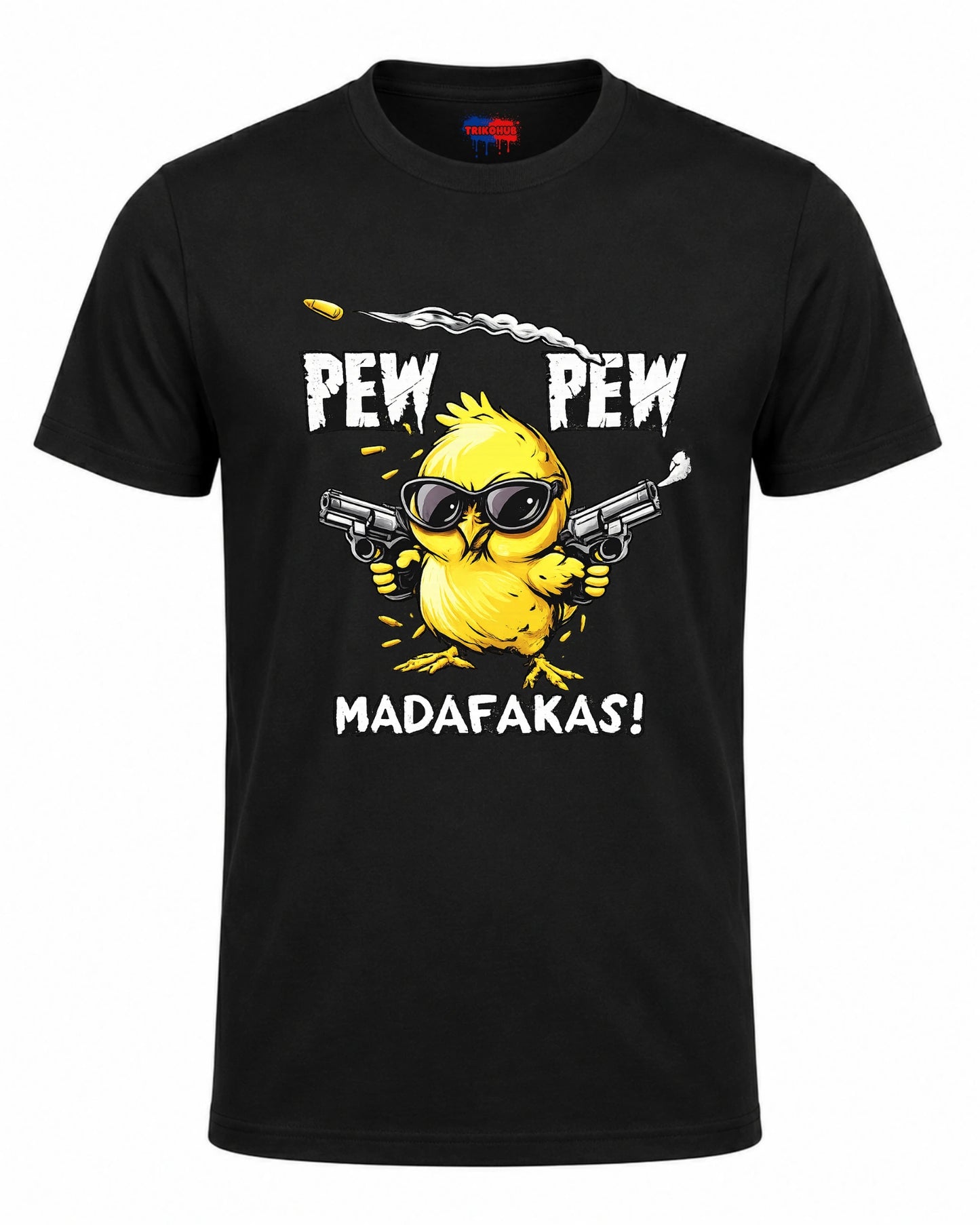 Bavlněná mikina - Pew pew madafakas!