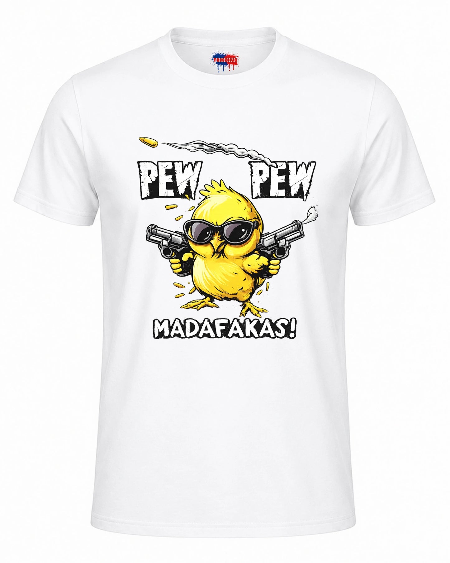 Bavlněná mikina - Pew pew madafakas!