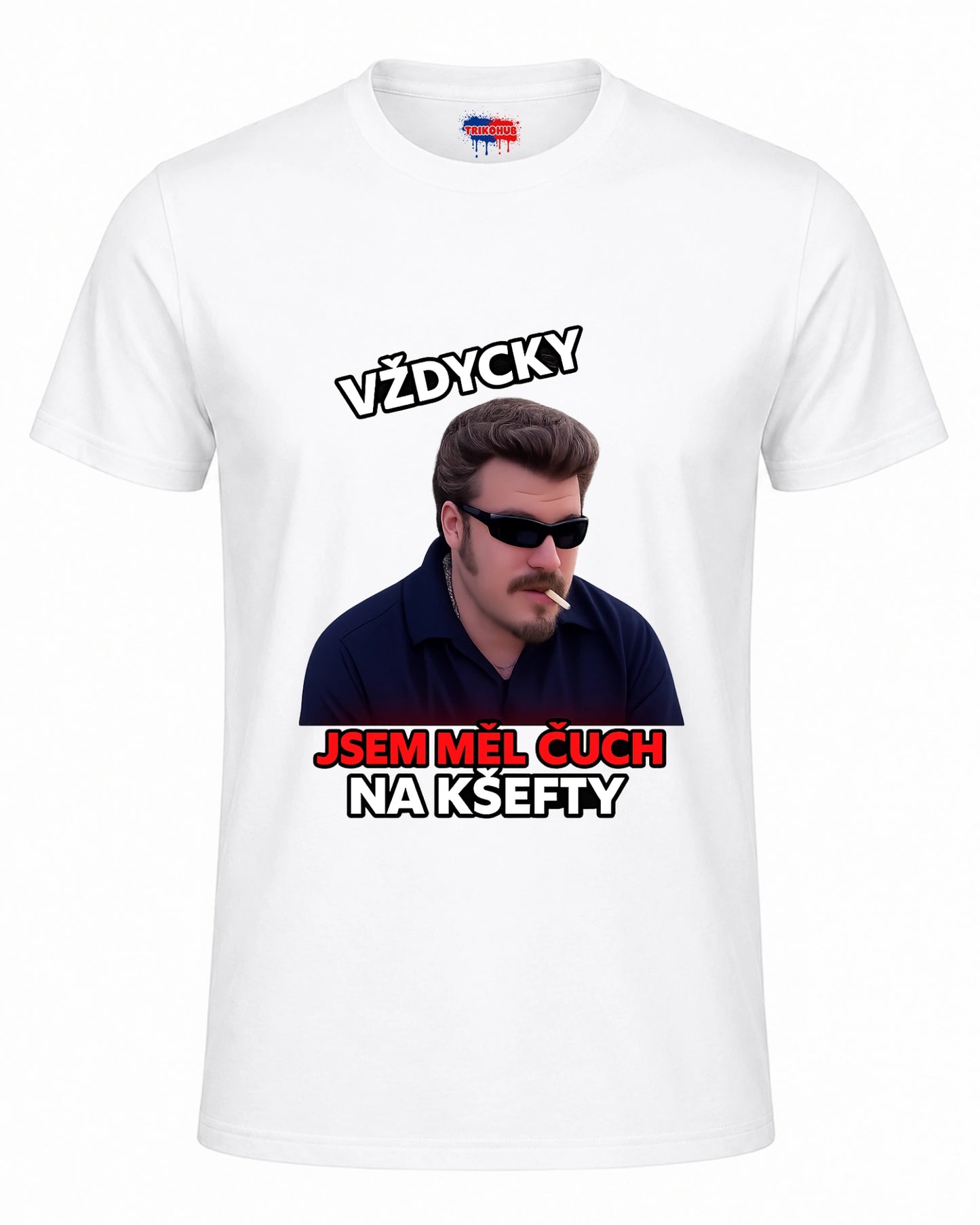 Bavlněná mikina - Vždycky jsem měl čuch na kšefty