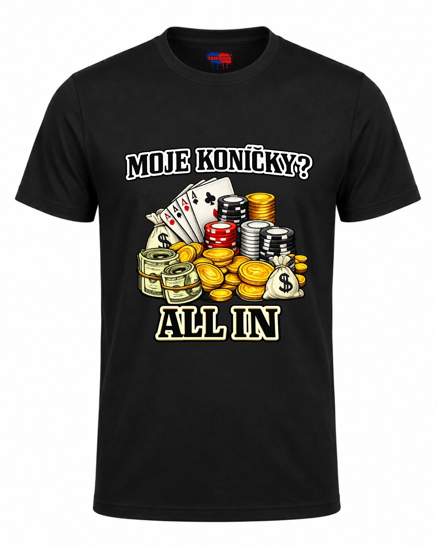 Bavlněná mikina - Moje koníčky? All in