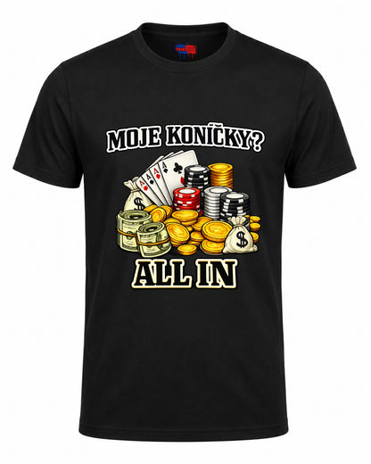 Bavlněná mikina - Moje koníčky? All in