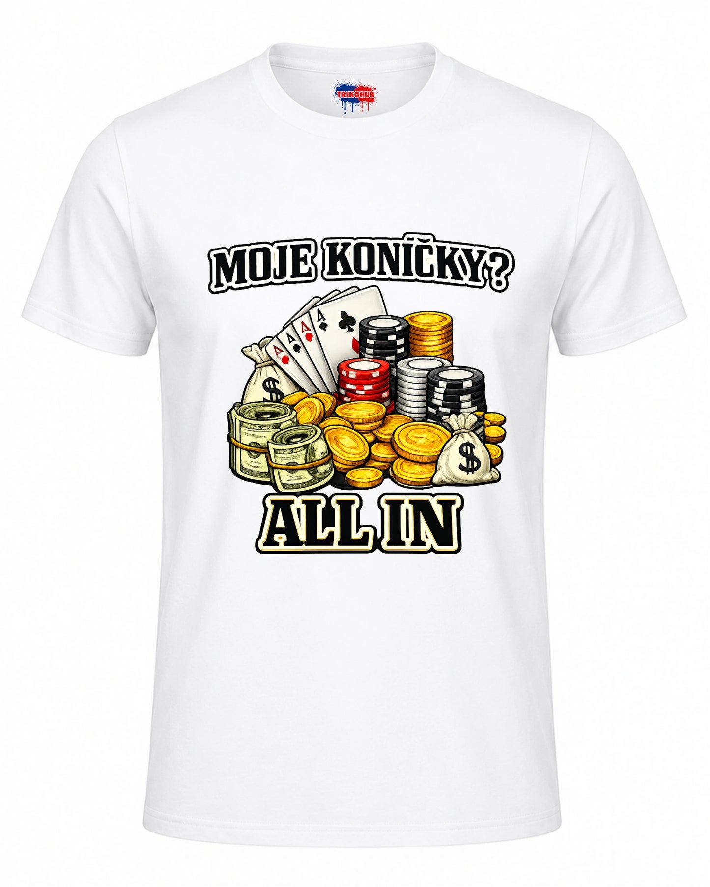 Bavlněná mikina - Moje koníčky? All in