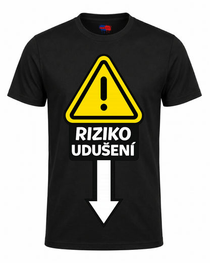 Bavlněná mikina - Riziko udušení