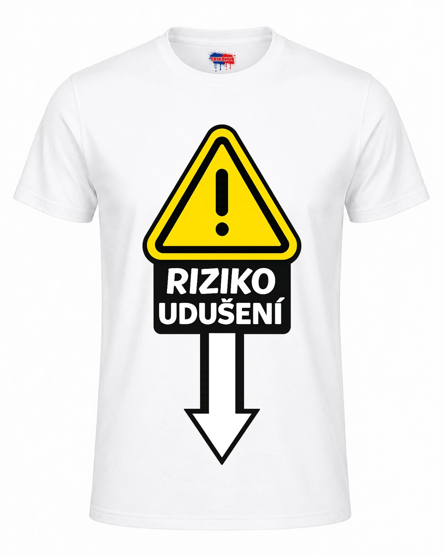 Bavlněná mikina - Riziko udušení