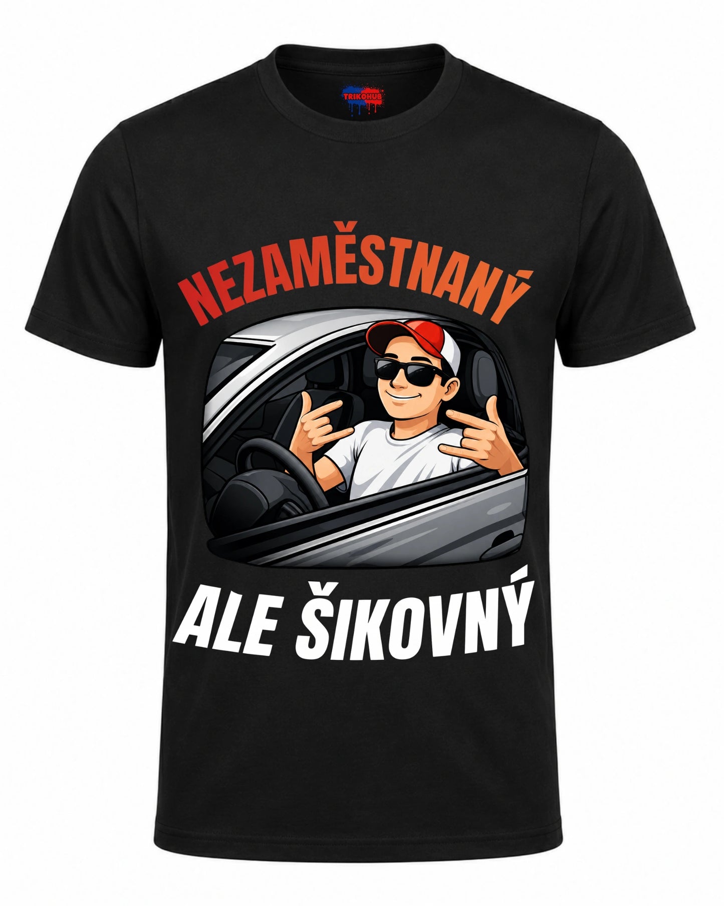 Bavlněná mikina - Nezaměstnaný, ale šikovný