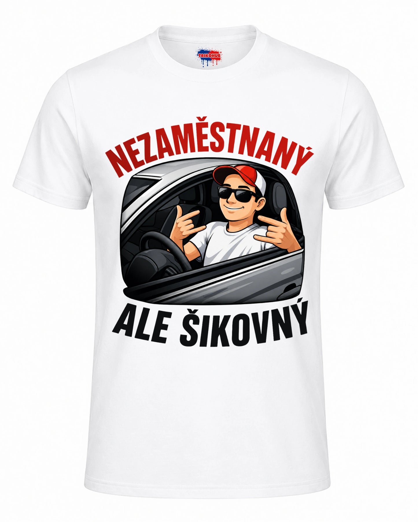 Bavlněná mikina - Nezaměstnaný, ale šikovný