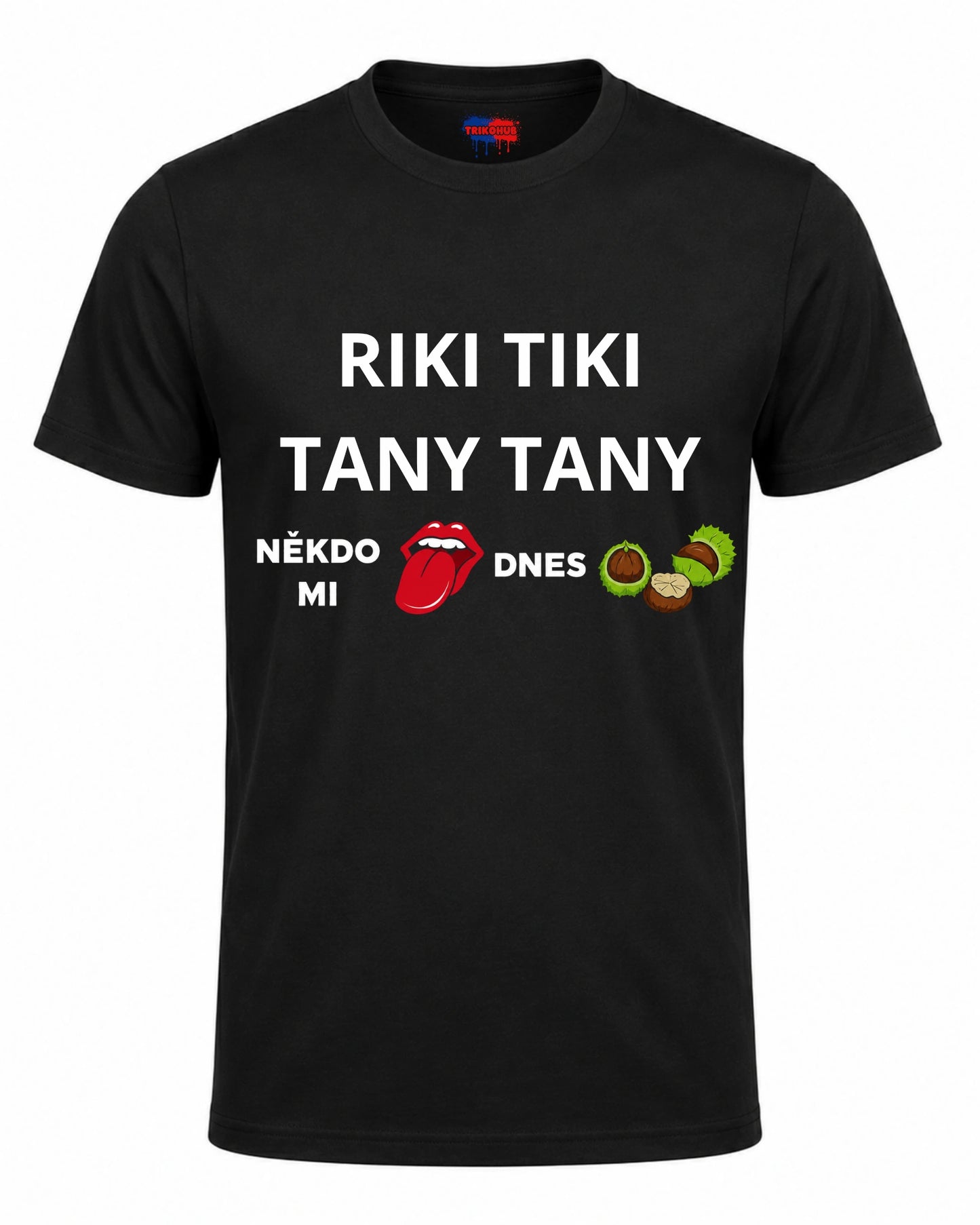 Bavlněná mikina - Riki tiki tany tany, někdo mi dnes