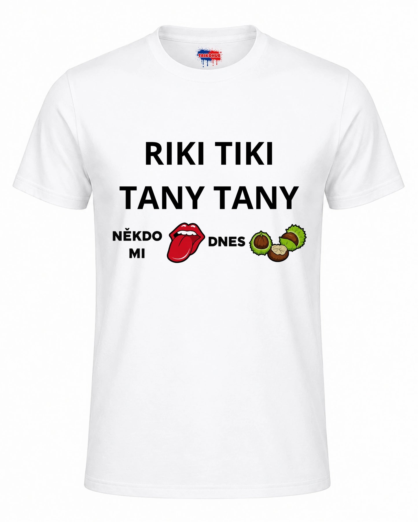 Bavlněná mikina - Riki tiki tany tany, někdo mi dnes