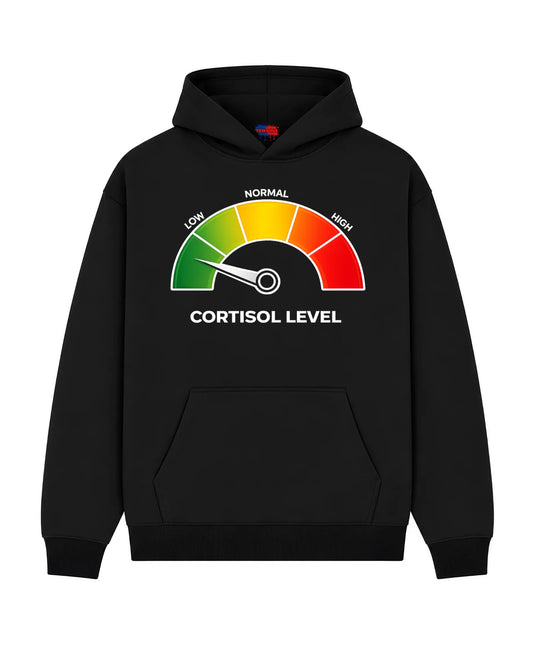 Mikina LOW NORMAL HIGH  CORTISOL LEVEL