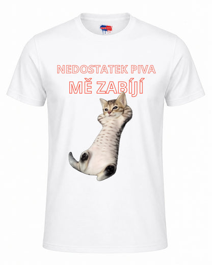 Bavlněná mikina - Nedostatek piva mě ničí