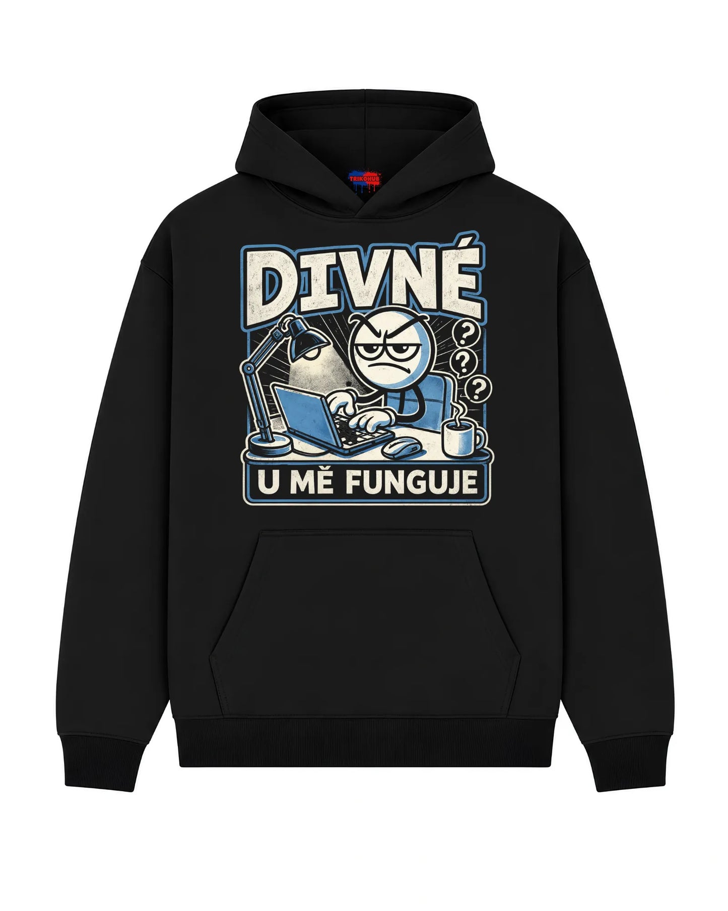 Mikina DIVNÉ  U MĚ FUNGUJE