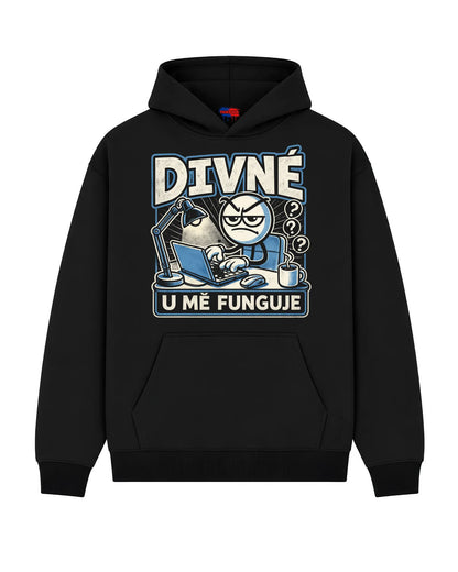 Mikina DIVNÉ  U MĚ FUNGUJE