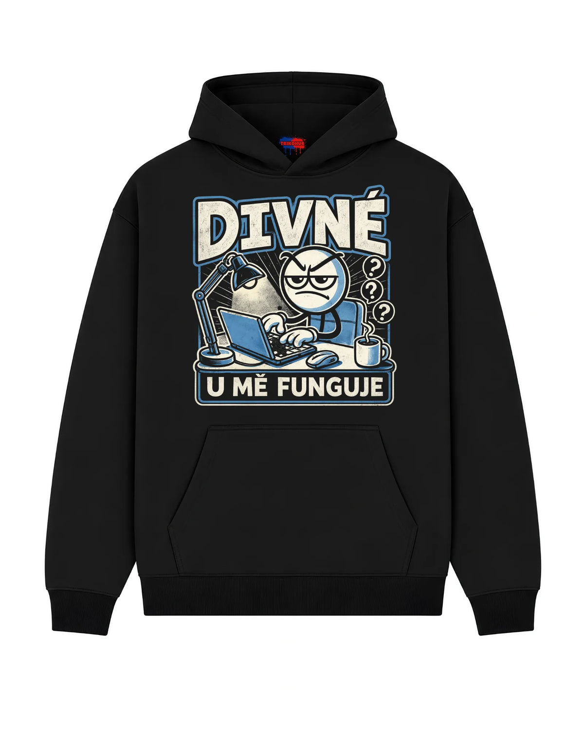 Mikina DIVNÉ  U MĚ FUNGUJE