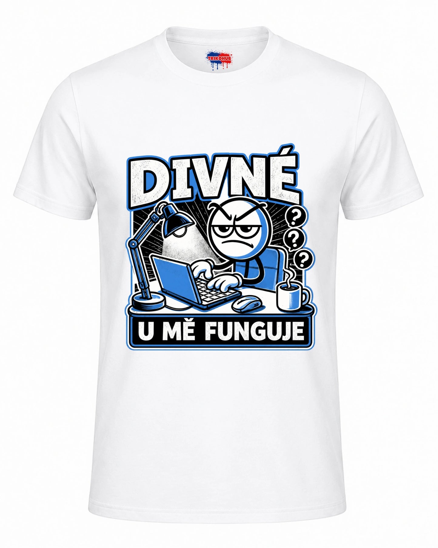 Bavlněná mikina - Divné u mě funguje