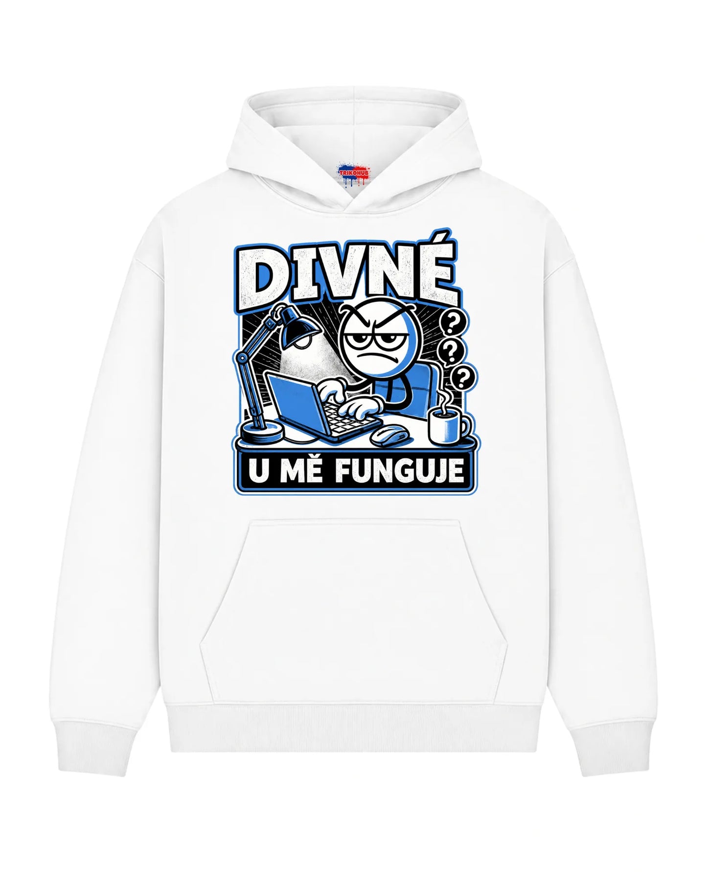 Mikina DIVNÉ  U MĚ FUNGUJE