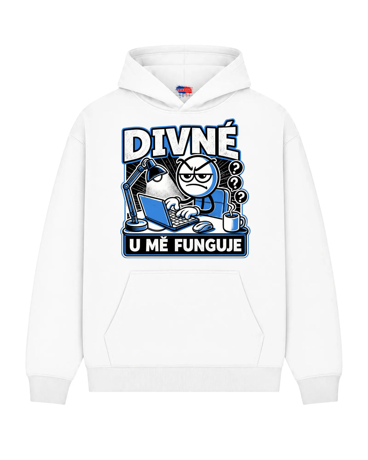 Mikina DIVNÉ  U MĚ FUNGUJE
