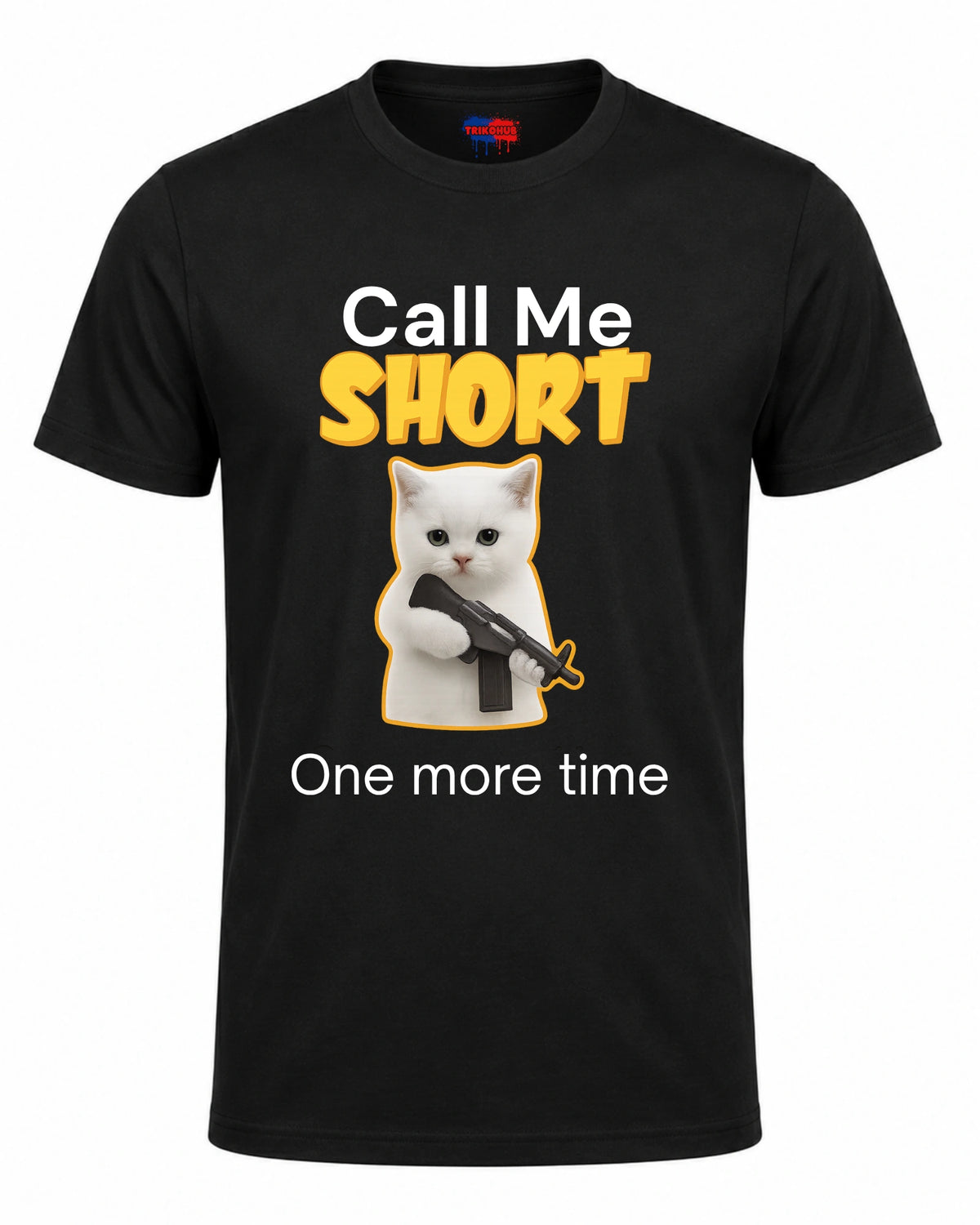 Bavlněná Trička - Call me short one more time
