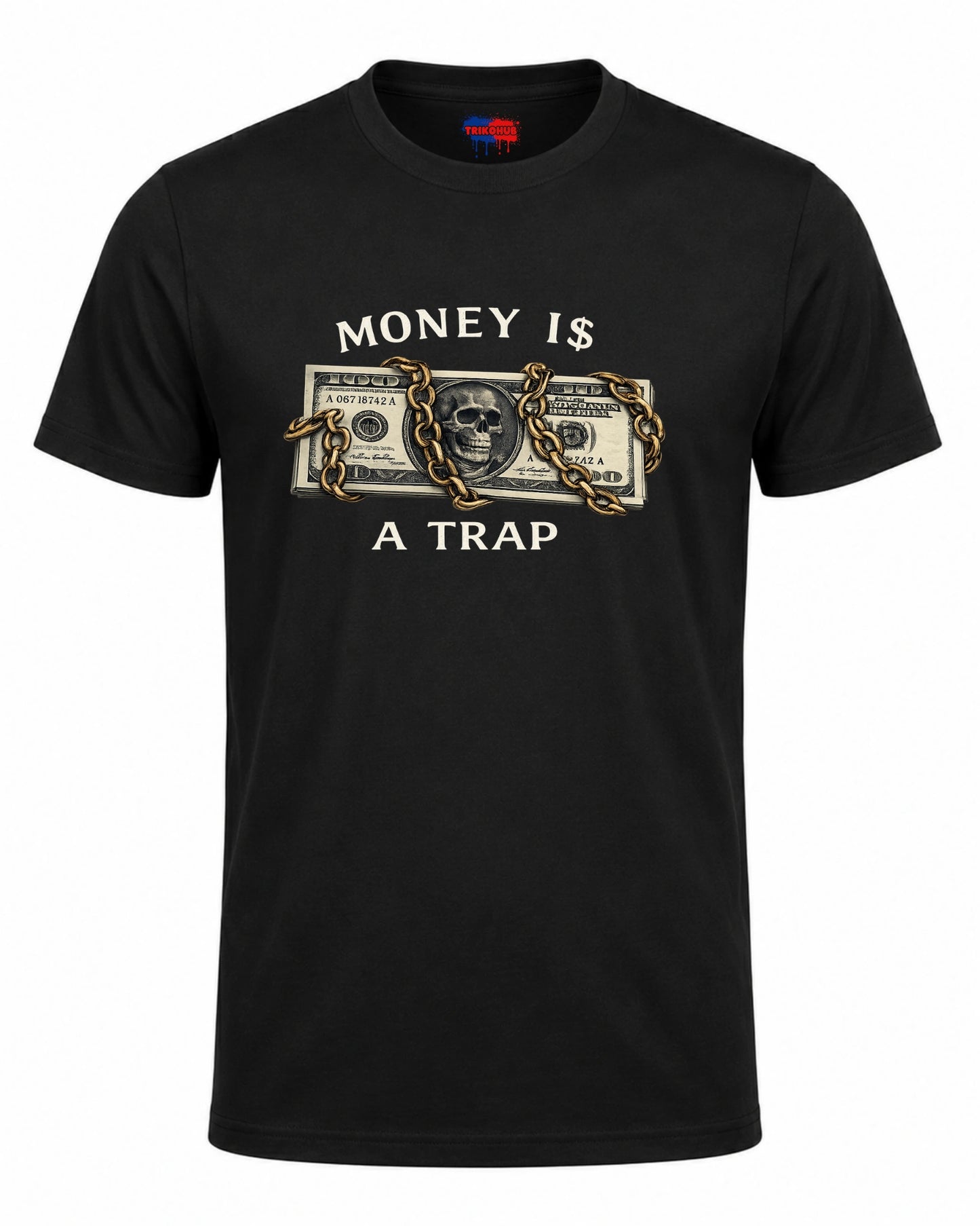 Bavlněná Trička - Money is a trap