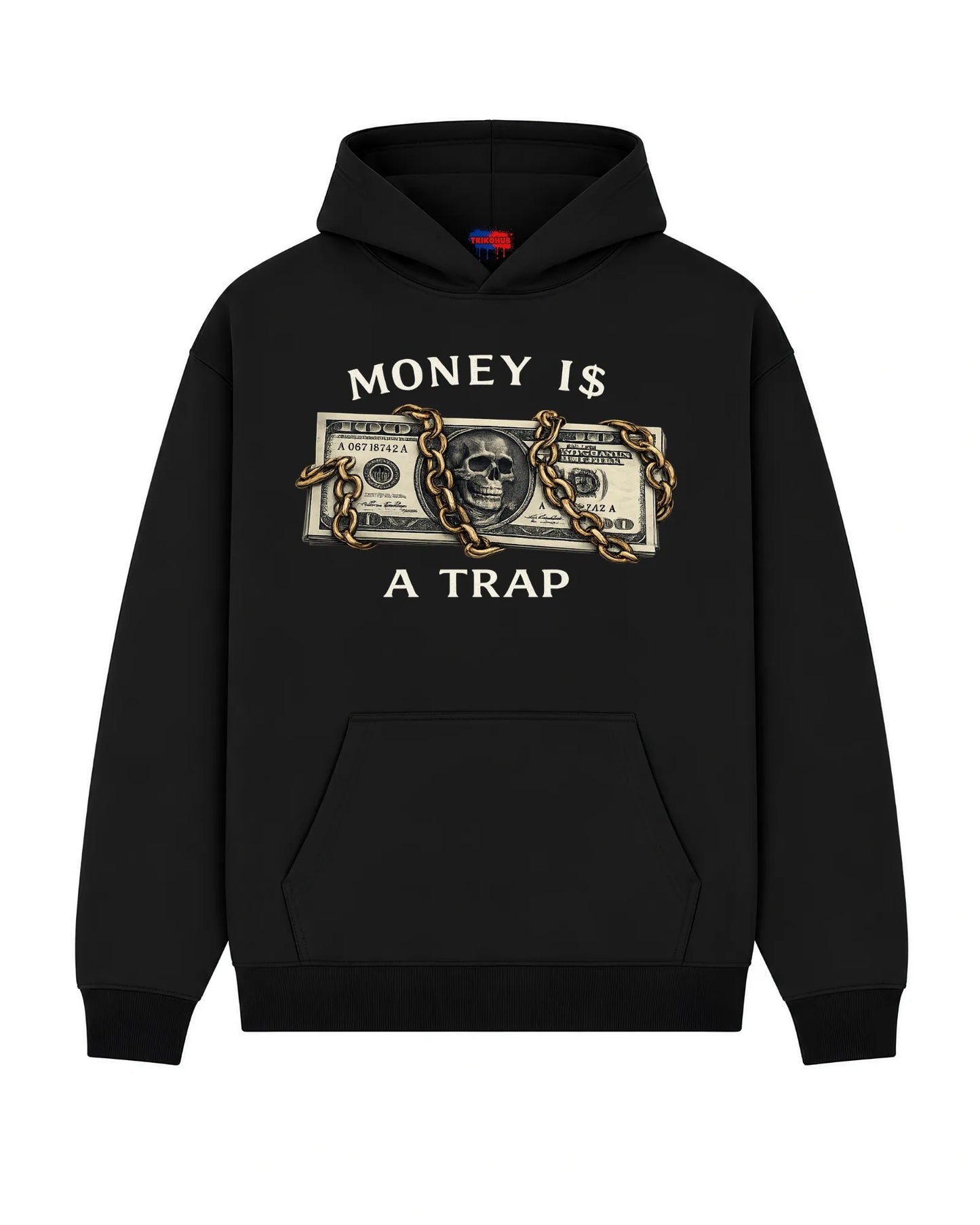 Mikina  MONEY I$  A TRAP
