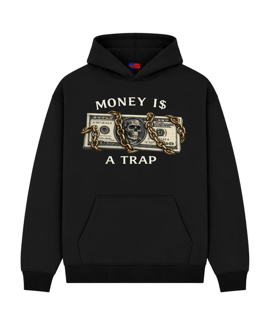 Mikina MONEY I$  A TRAP