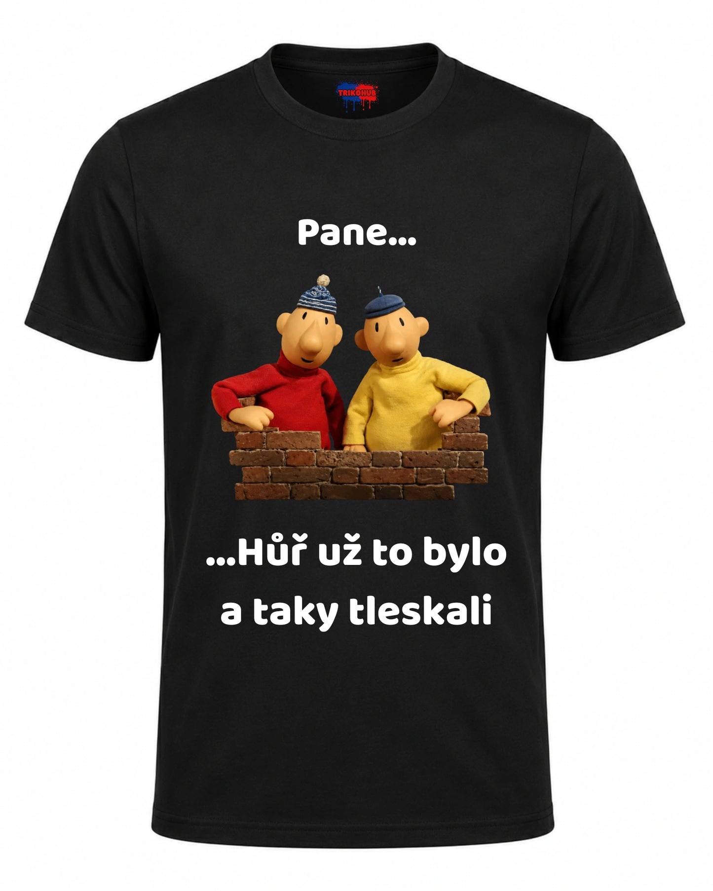 Bavlněná mikina - Pat a Mat – Pane... hůř už to bylo a taky tleskali