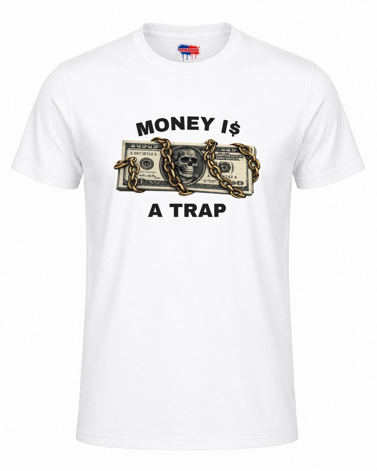 Bavlněná Trička - Money is a trap