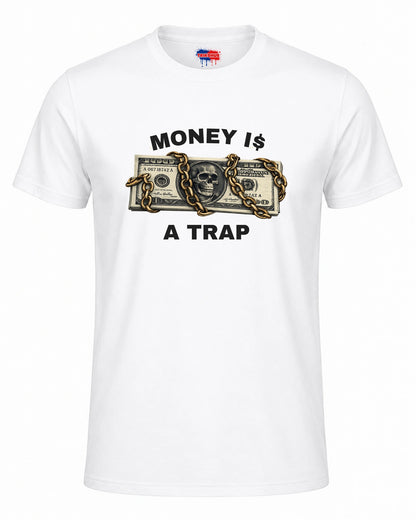 Bavlněná Trička - Money is a trap
