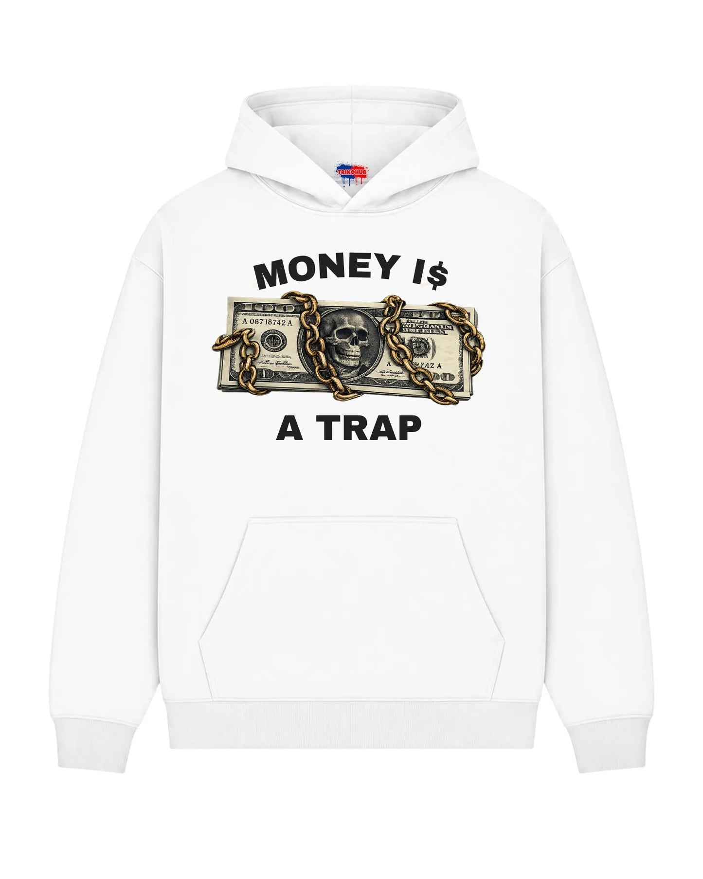 Mikina  MONEY I$  A TRAP