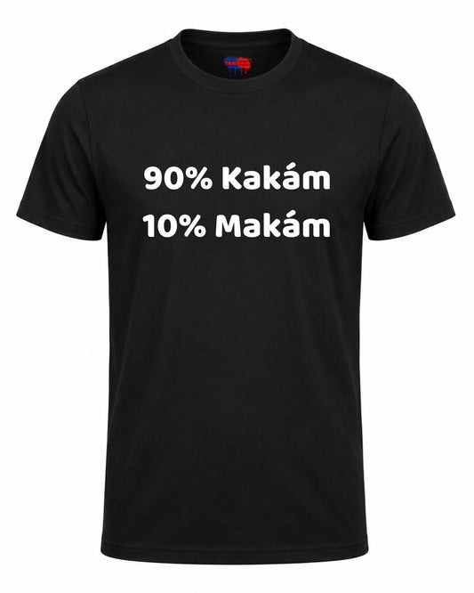Bavlněná mikina - 90% Kakám 10% Makám