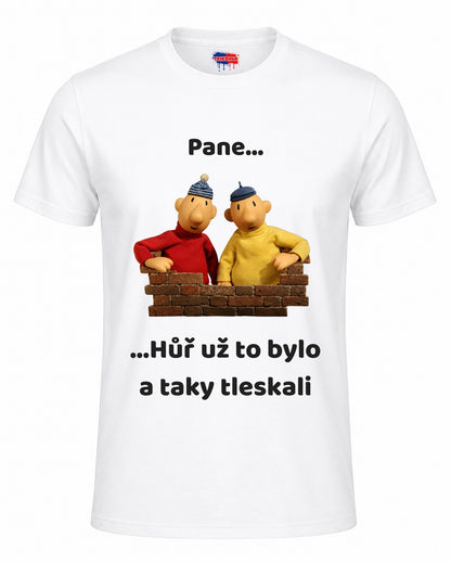 Bavlněná mikina - Pat a Mat – Pane... hůř už to bylo a taky tleskali