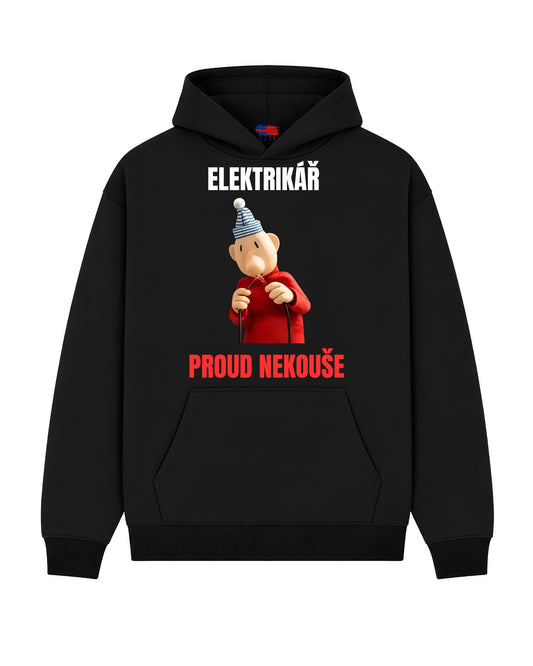 Mikina ELEKTRIKÁŘ PROUD NEKOUŠE