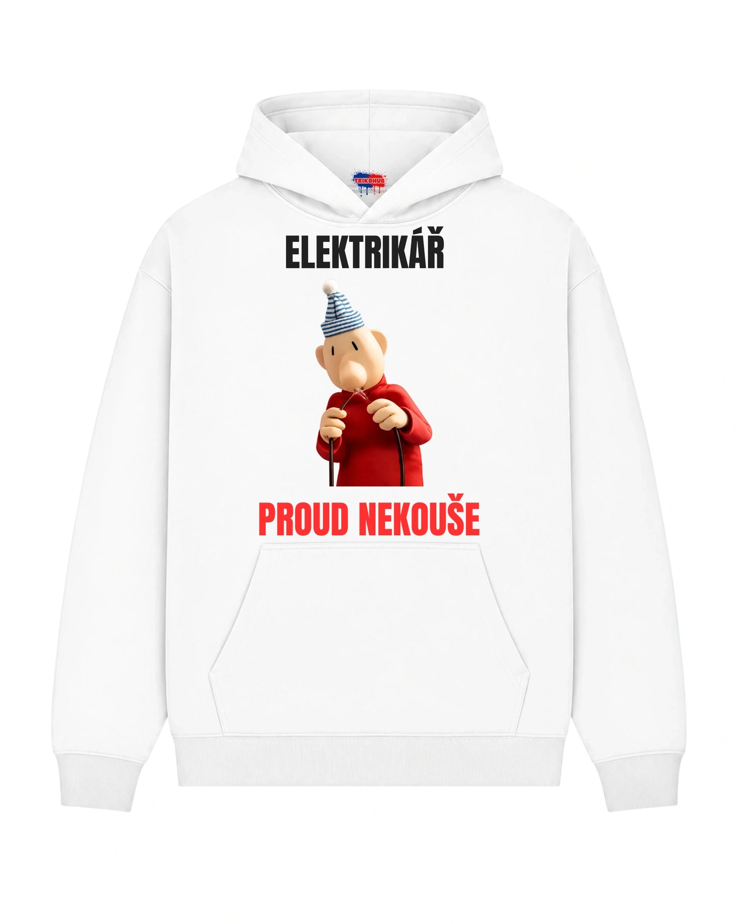 Mikina ELEKTRIKÁŘ PROUD NEKOUŠE