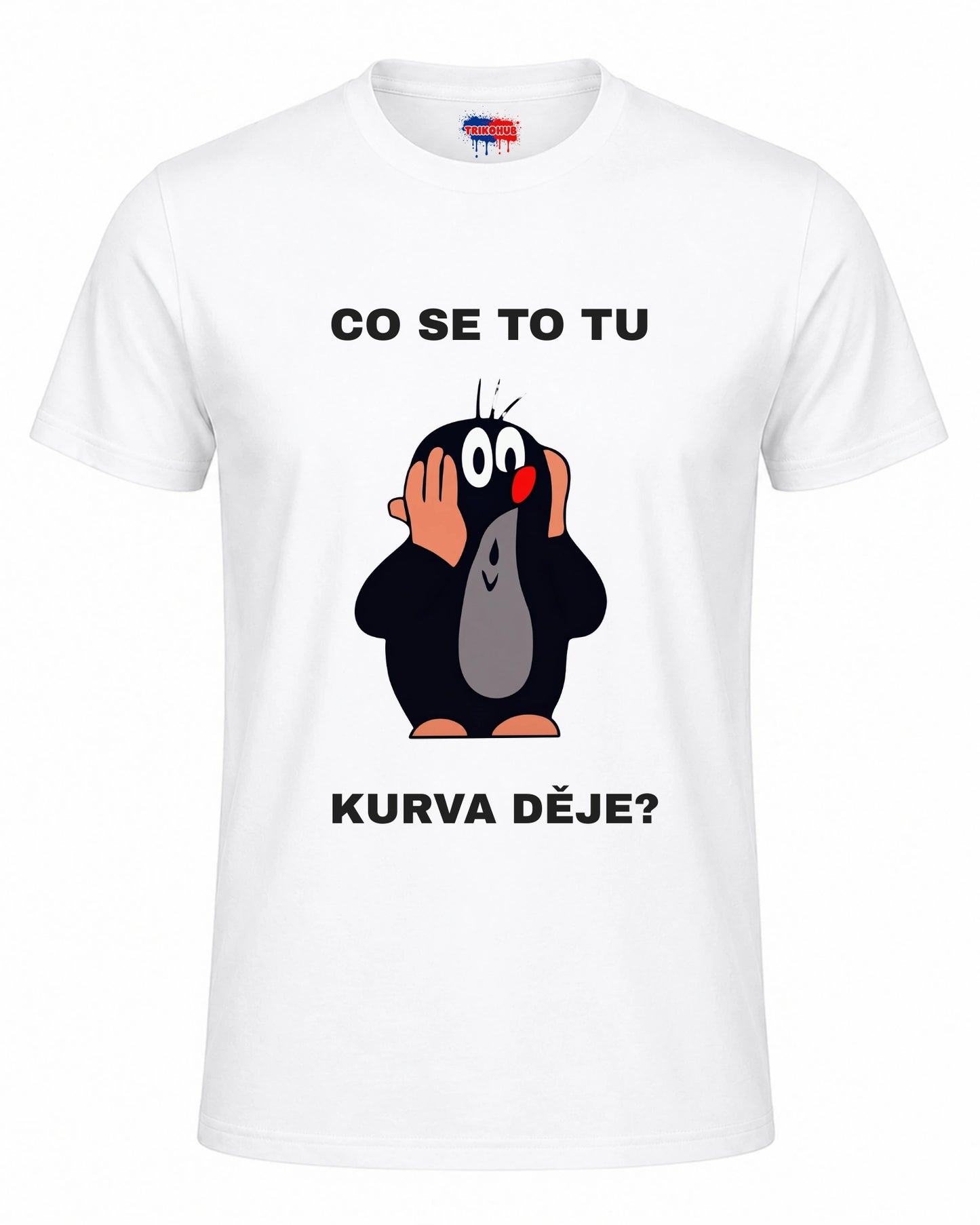 Bavlněná mikina - Co se to tu kurva děje?