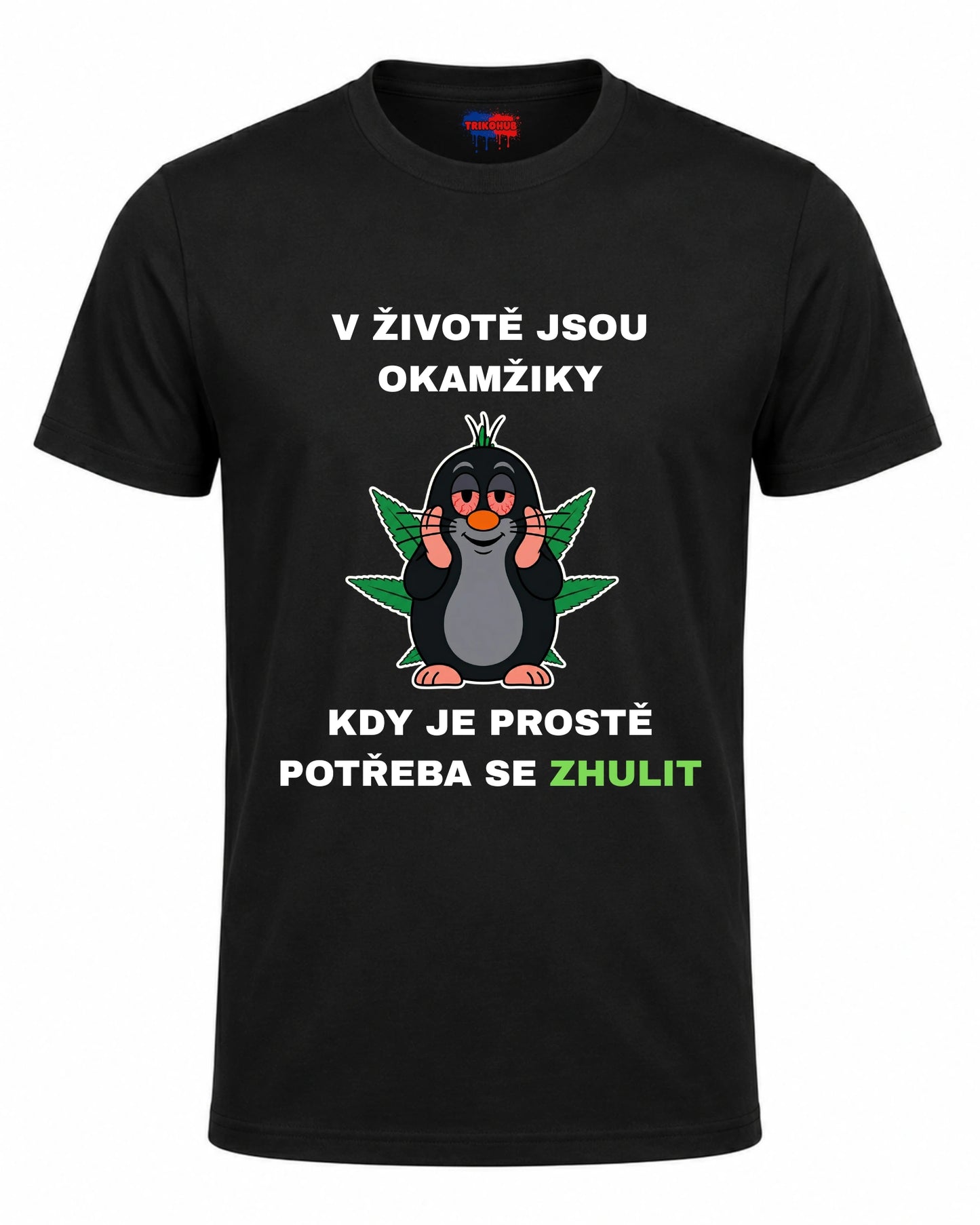 Bavlněná mikina - V životě jsou okamžiky, kdy je prostě potřeba se zhulit