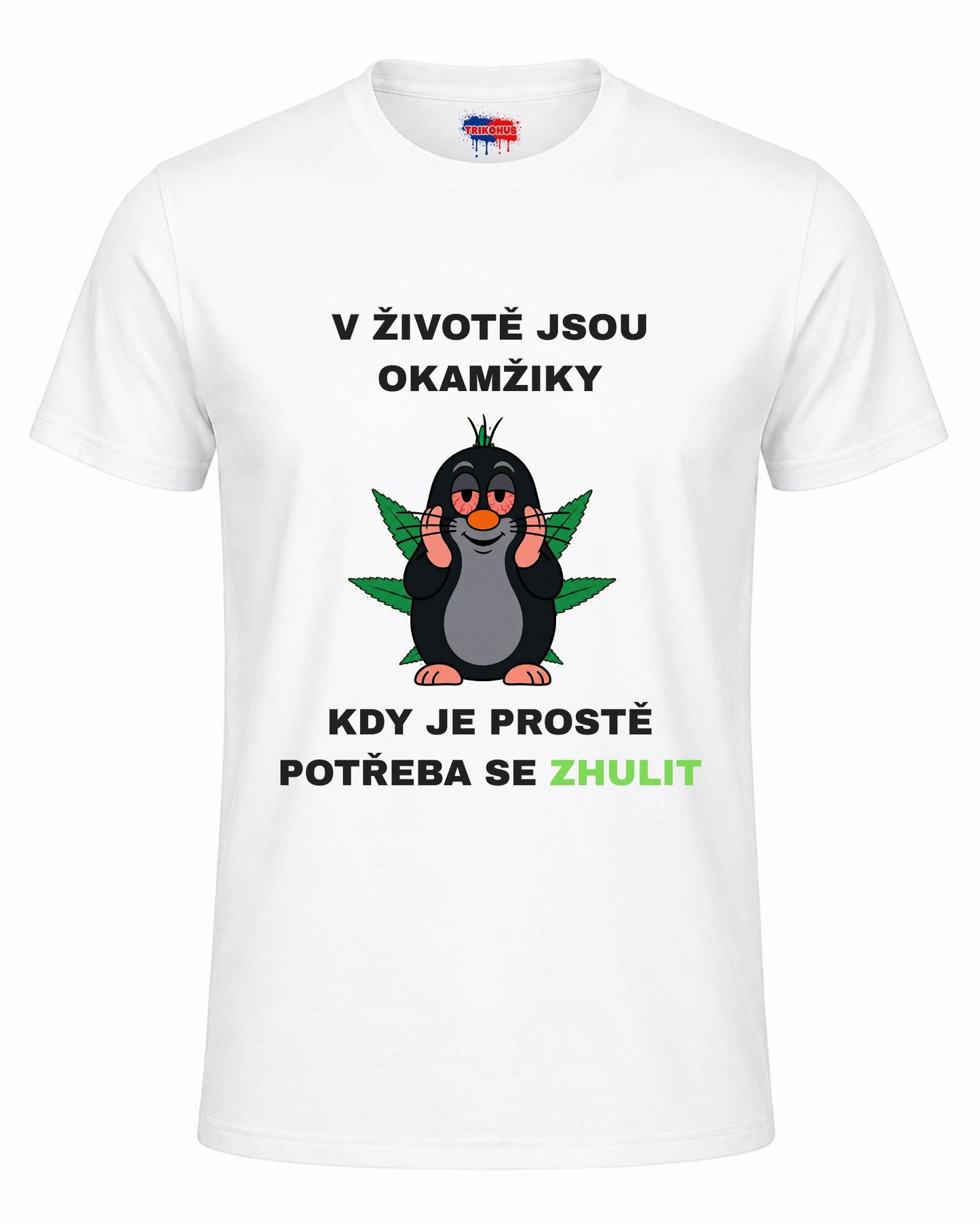 Bavlněná mikina - V životě jsou okamžiky, kdy je prostě potřeba se zhulit