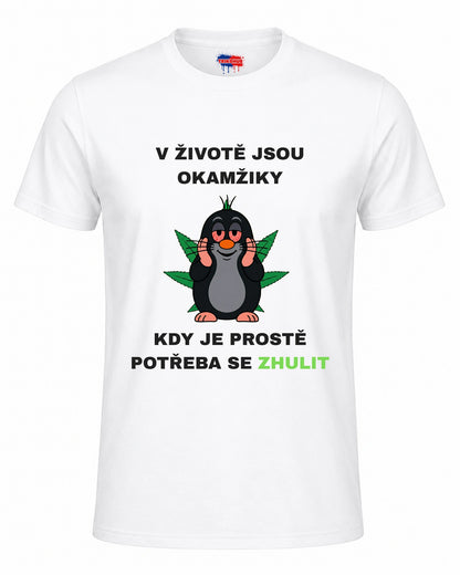 Bavlněná mikina - V životě jsou okamžiky, kdy je prostě potřeba se zhulit