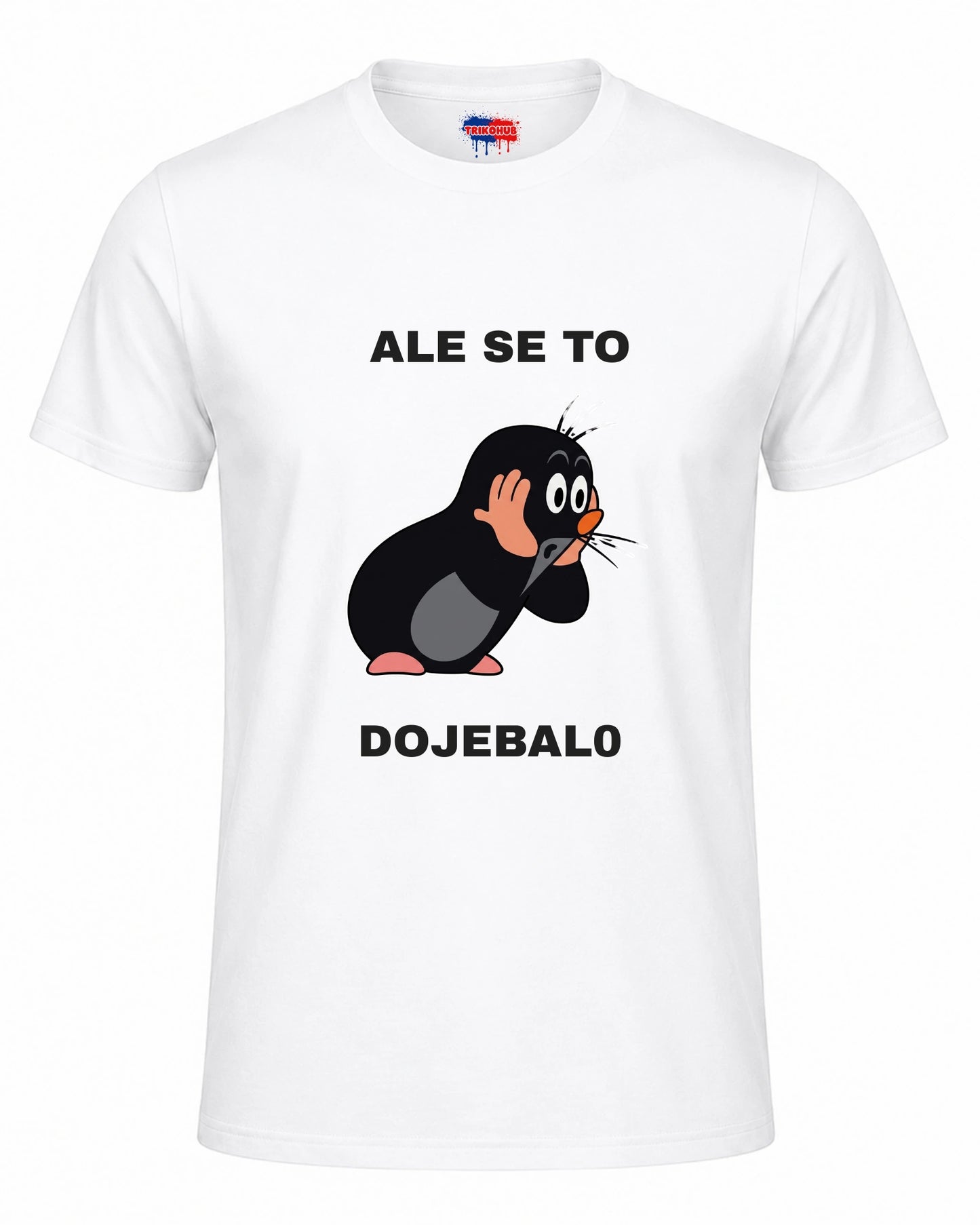 Bavlněná mikina - Ale se to dojebalo