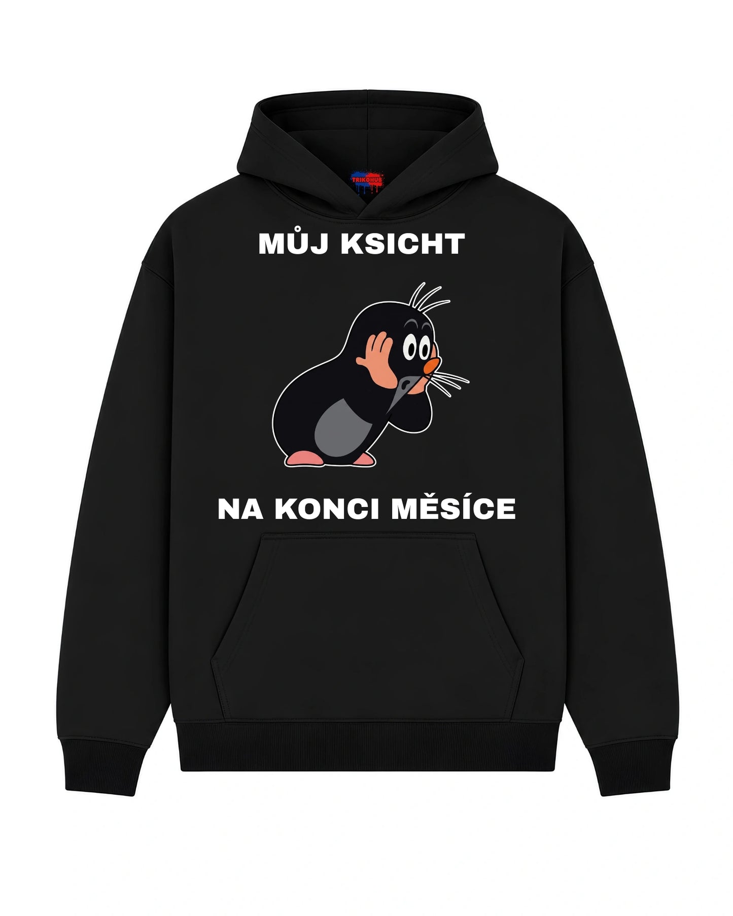 Mikina MŮJ KSICHT NA KONCI MĚSÍCE