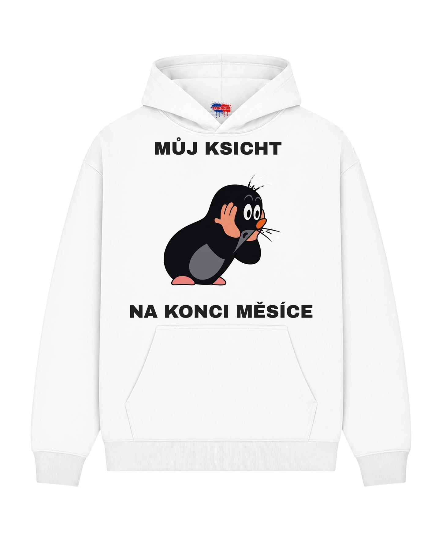 Mikina MŮJ KSICHT NA KONCI MĚSÍCE