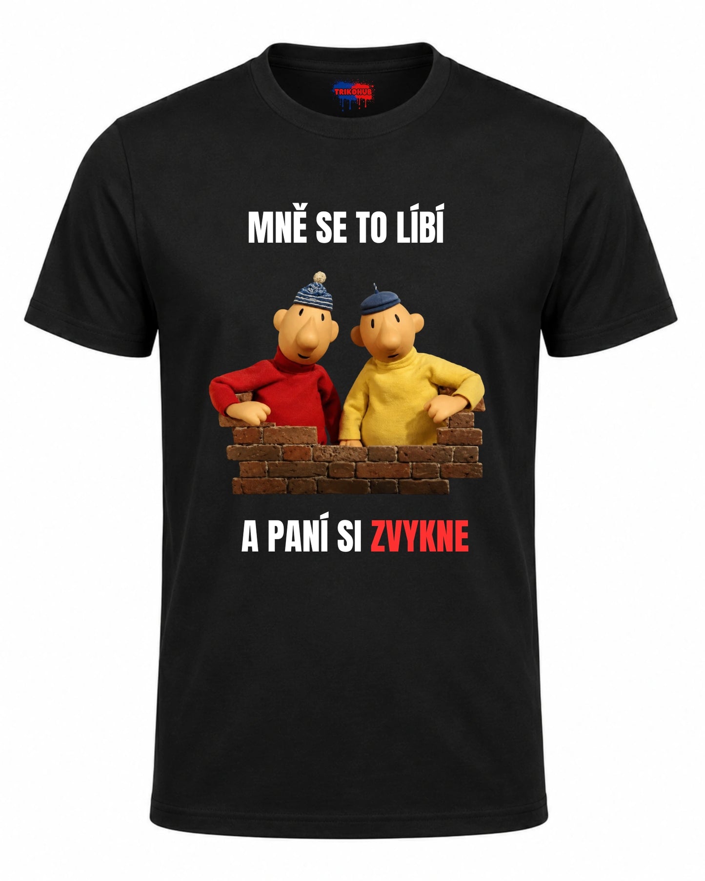 Bavlněná mikina - Mně se to líbí a paní si zvykne