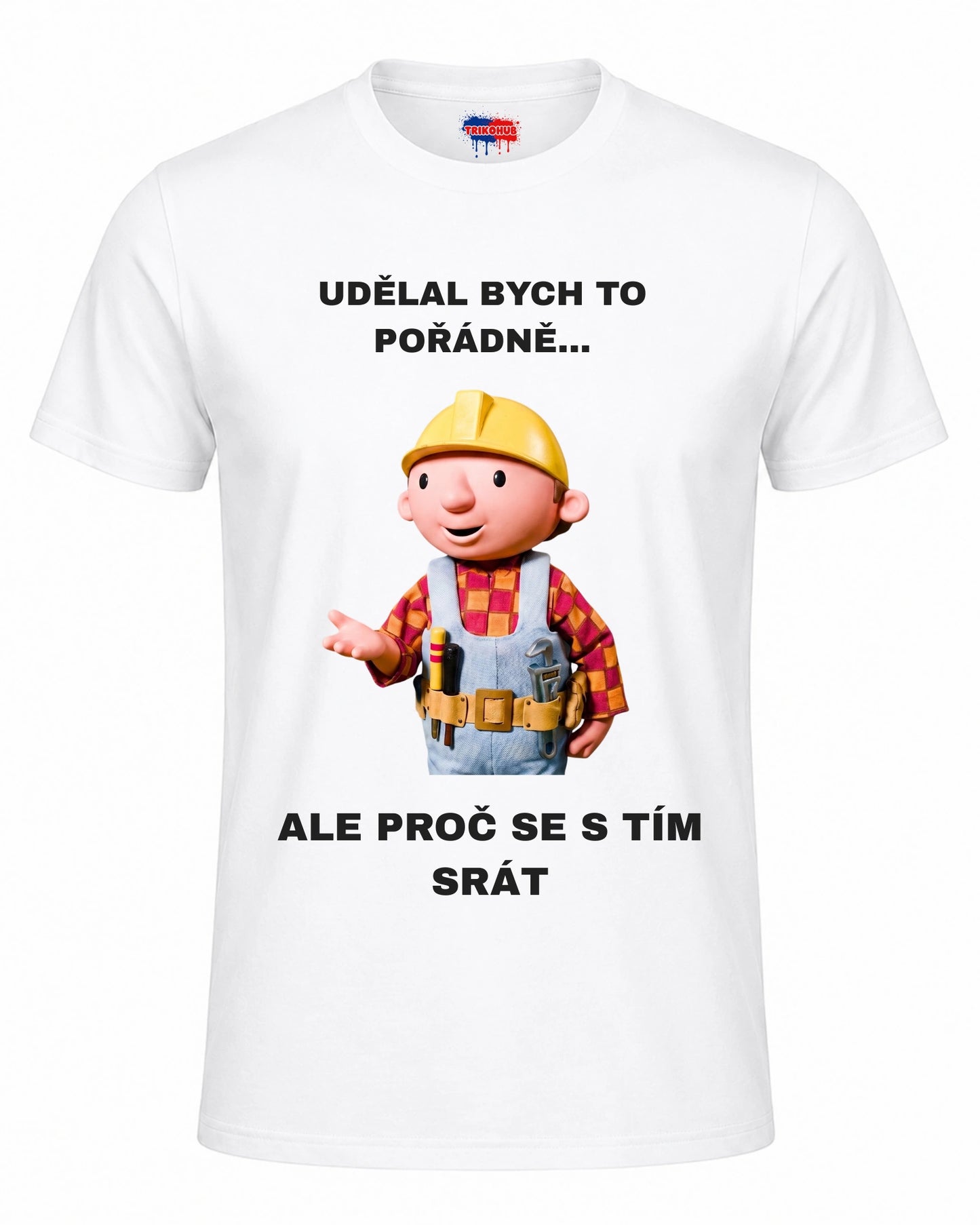 Bavlněná mikina - Udělal bych to pořádně... ale proč se s tím srát