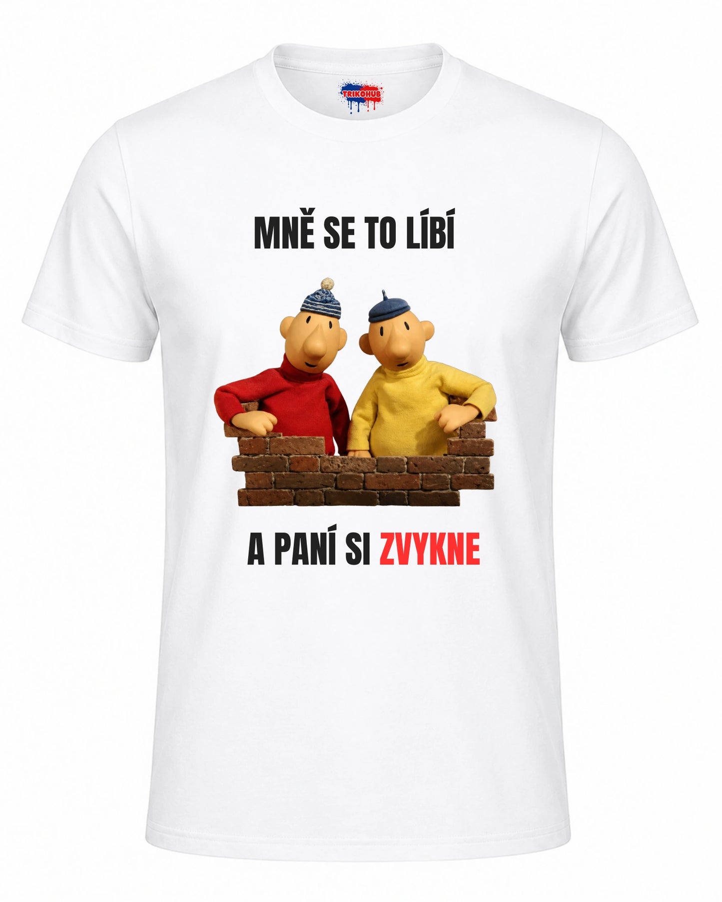 Bavlněná mikina - Mně se to líbí a paní si zvykne